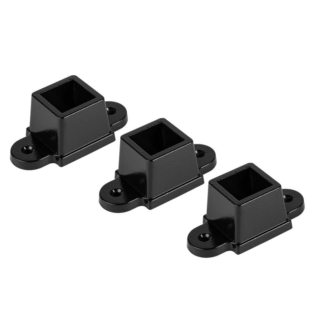 Legacy Collection Powder Coated Black Galvanized Steel Wall Bracket for Fence Panels price history on PriceWatchPro