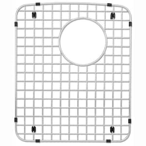 1.73 in. H x 15.31 in. W x 12.75 in. L Kitchen Bottom Grid in Stainless Steel