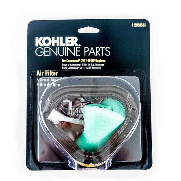 KOHLER Origional Equipment Air Filter with Pre-Filter for Kohler Command 11-16 HP Engines OE# 12-883-05-S1