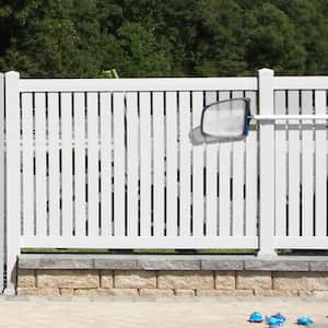 Hanover 4 ft. H x 6 ft. W White Vinyl Pool Fence Panel