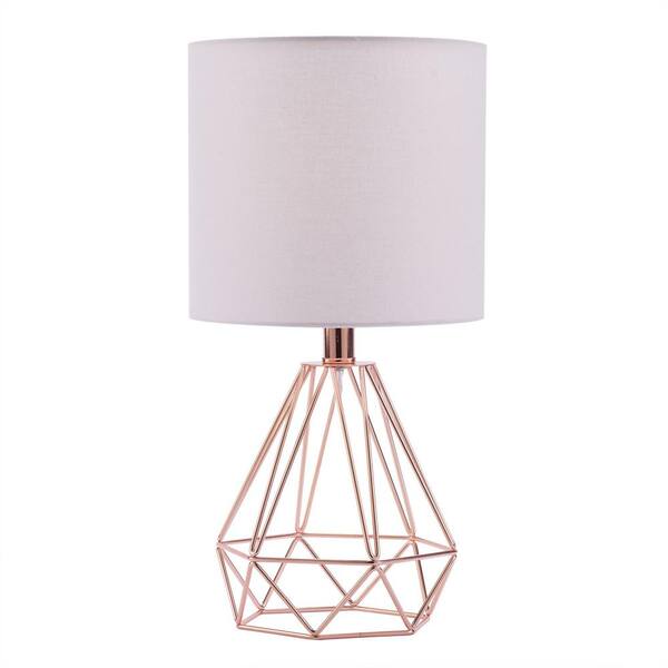 rose gold lamps for bedroom