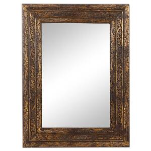 Gold Rustic Wall Mirror, 36 in. x 3 in. x 47 in.