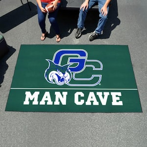 Georgia College Green Man Cave 5 ft. x 8 ft. UltiMat Rug
