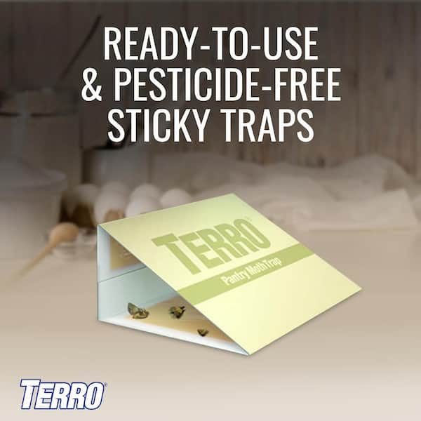 Sticky Moth Paper 5pcs Anti Moth Prevention Sticky Glue Trap Tool