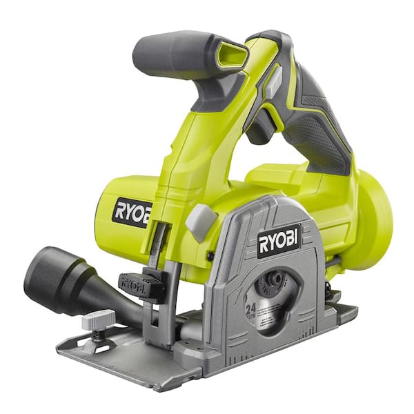 RYOBI ONE+ 18V Cordless 3-3/8 in. Multi-Material Plunge Saw (Tool Only)