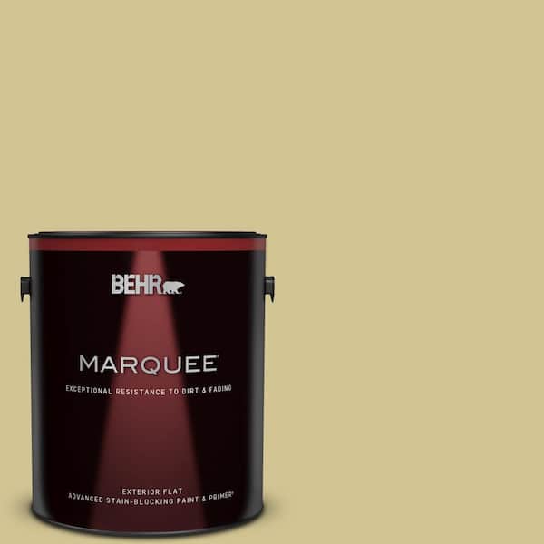 BEHR MARQUEE 1 gal. #M310-4 Almondine Flat Exterior Paint & Primer