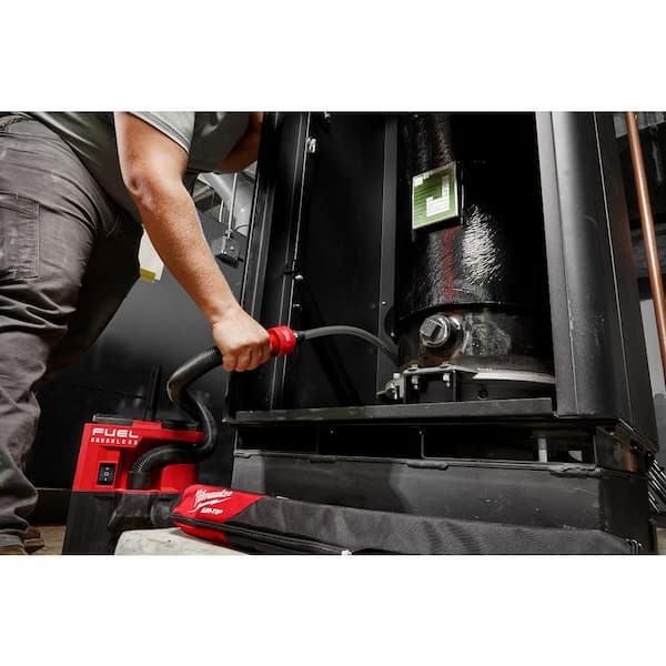 Milwaukee - AIR-TIP 1-1/4 in. - 2-1/2 in. Long Reach Flexible Hose Set Wet/Dry Shop Vacuum Attachment (5-Piece)