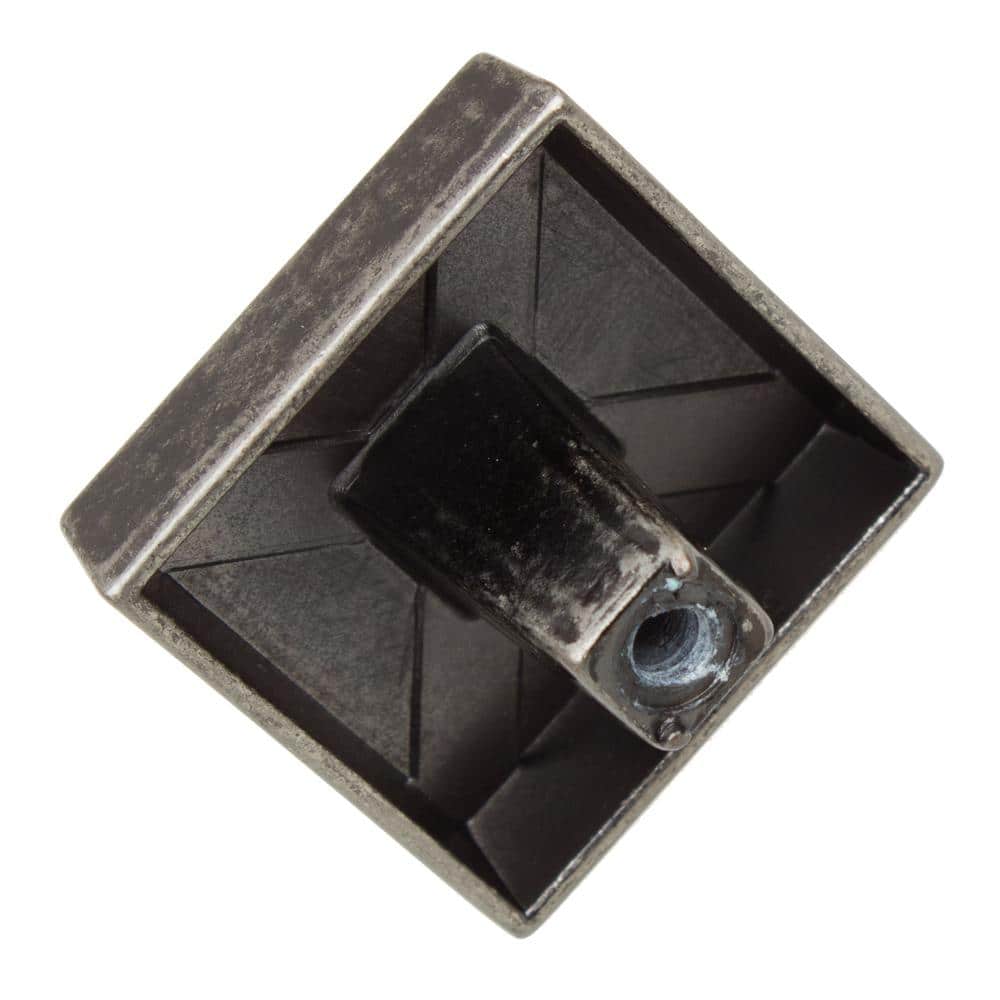 Weathered Nickel Square Cabinet Knob Multipack
