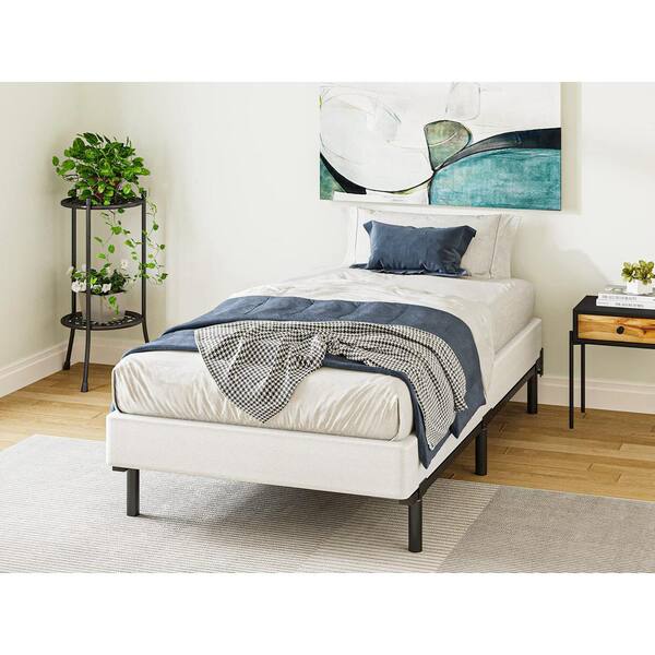 thumbnail image 2 of 5-Inch Low Profile Steel Box Spring Bed Foundation – Folding, Twin XL Size – Black, Indoor Use 2 of 6