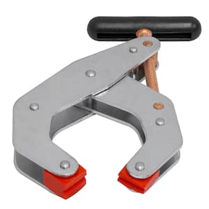 4-1/2 in. Polyurethane Jaw Weaver-Grip T-Handle Cantilever Clamp