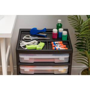 4-Gal. Scrapbook Cart in Black (5-Case)
