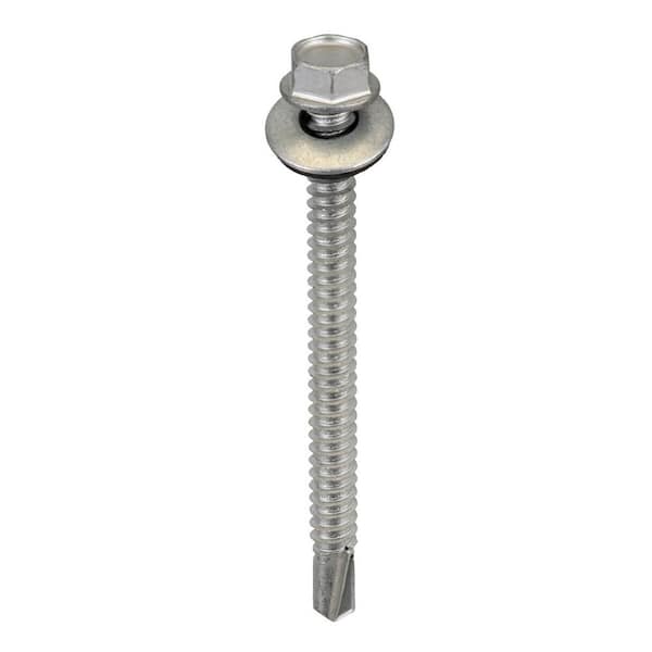 Acorn Hardware #14 3 in. Hex Head Metal to Metal Screws in Galvanized (Bag of 250)