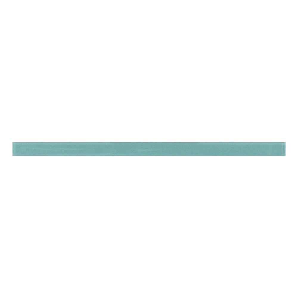 Colorway 0.6 in. x 12 in. Sky Blue Glass Matte Pencil Liner Tile Trim (0.5 sq. ft./case) (10-pack) price history on PriceWatchPro