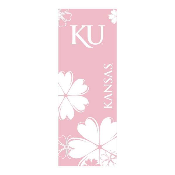 FANMATS University of Kansas 24 in. x 67.5 in. Yoga Mat-DISCONTINUED
