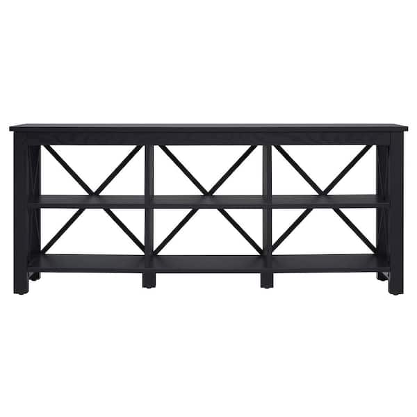 Meyer&Cross Sawyer 58 in. TV Stand in Black Finish