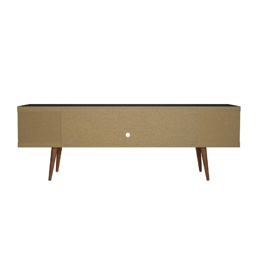Utopia Black 70.47" Mid Century Modern TV Stand