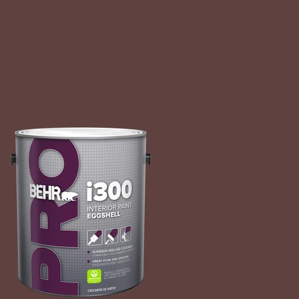 BEHR PRO 1 gal. #BXC-21 Chicory Root Eggshell Interior Paint
