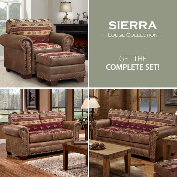 American Furniture Classics Sierra Lodge Series Tapestry and