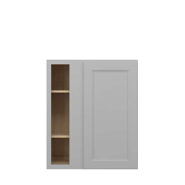 Kunal Kitchens Rockingham Recessed 30 in. W x 36 in. H x 12 in. D in Painted Stratus Plywood Assembled Corner Blind Wall Cabinet