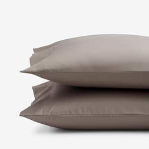 Company Cotton Wrinkle-Free Cinder Sateen Standard Pillowcase (Set of 2)