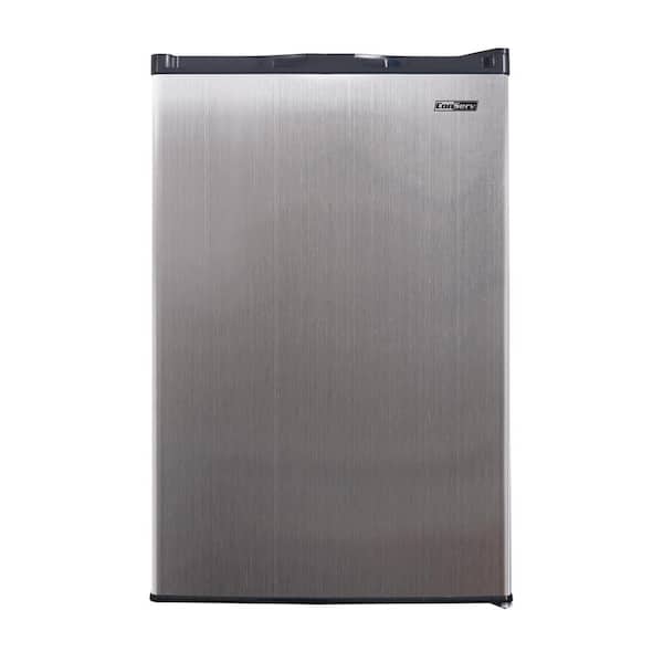 Equator 20.47 in. 3 cu. ft. 110V Manual Defrost Mini Upright Freezer in Stainless