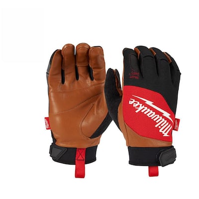 FIRM GRIP Small Cowhide Leather Work Gloves 63855-06 - The Home Depot