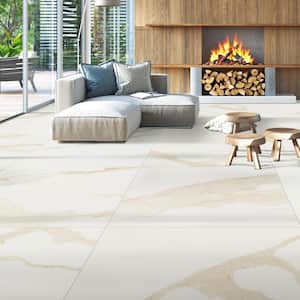 Ader Calacatta 32 in. X 32 in. Matte Porcelain Floor And Wall Tile (26-Cases/554.58 sq. ft./Pallet)