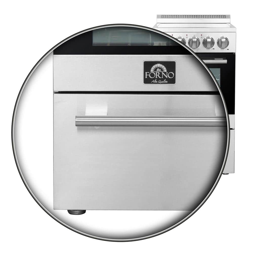 Forno 20" Stainless Steel Freestanding Electric Range with Sabbath Mode