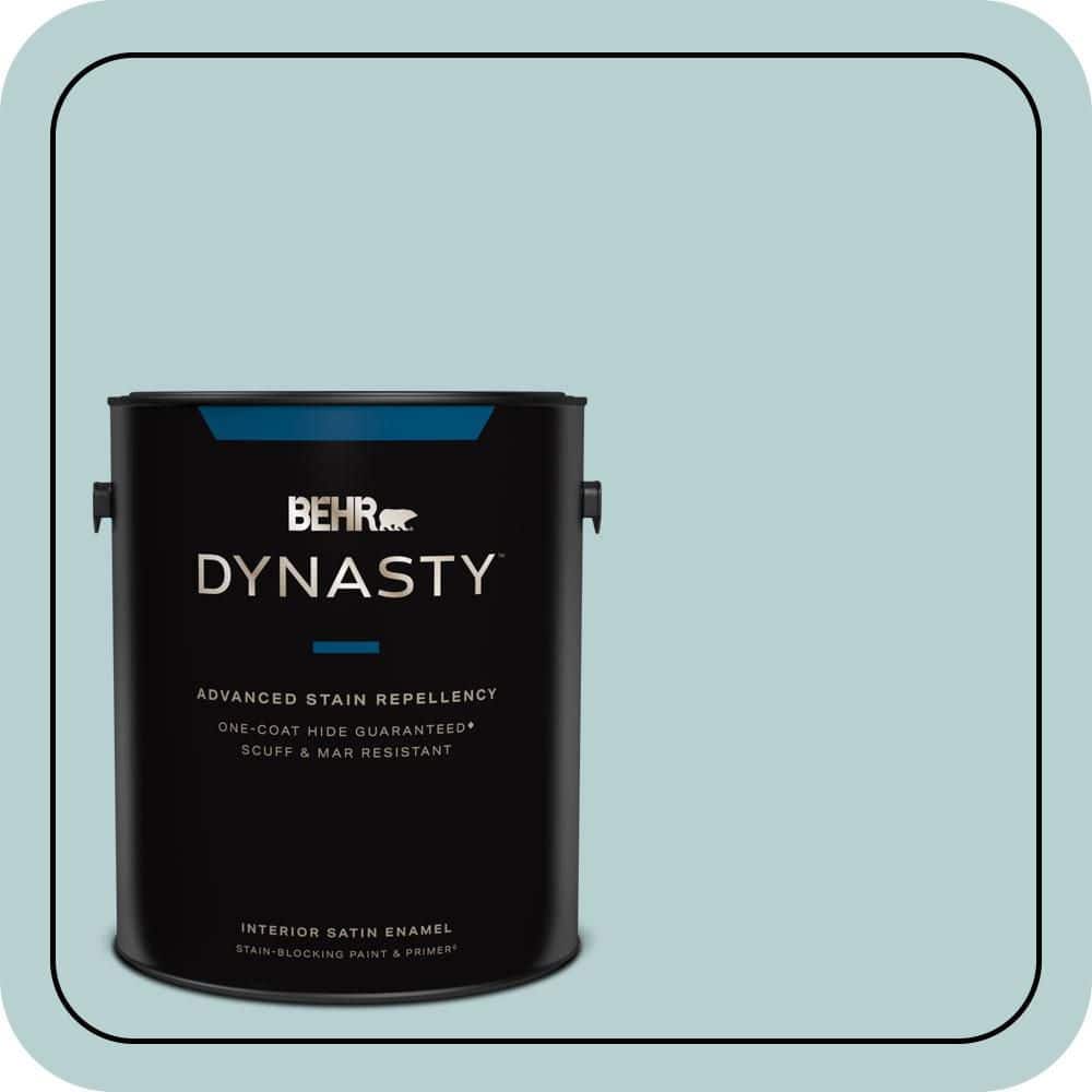 1 gal. #S440-2 Malaysian Mist Satin Enamel Interior Stain-Blocking Paint and Primer price history on PriceWatchPro