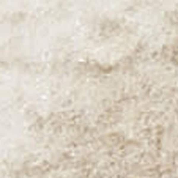 2 ft. x 8 ft. White Moroccan Washable Area Rug