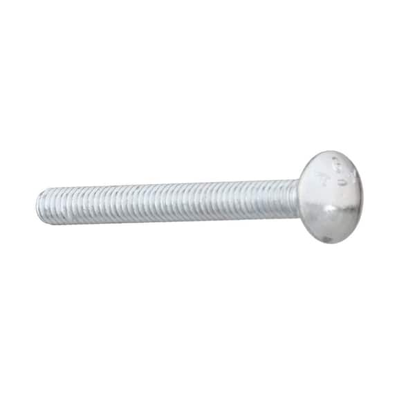 Everbilt 1/4 in.-20 x 2-1/2 in. Zinc Plated Carriage Bolt (100