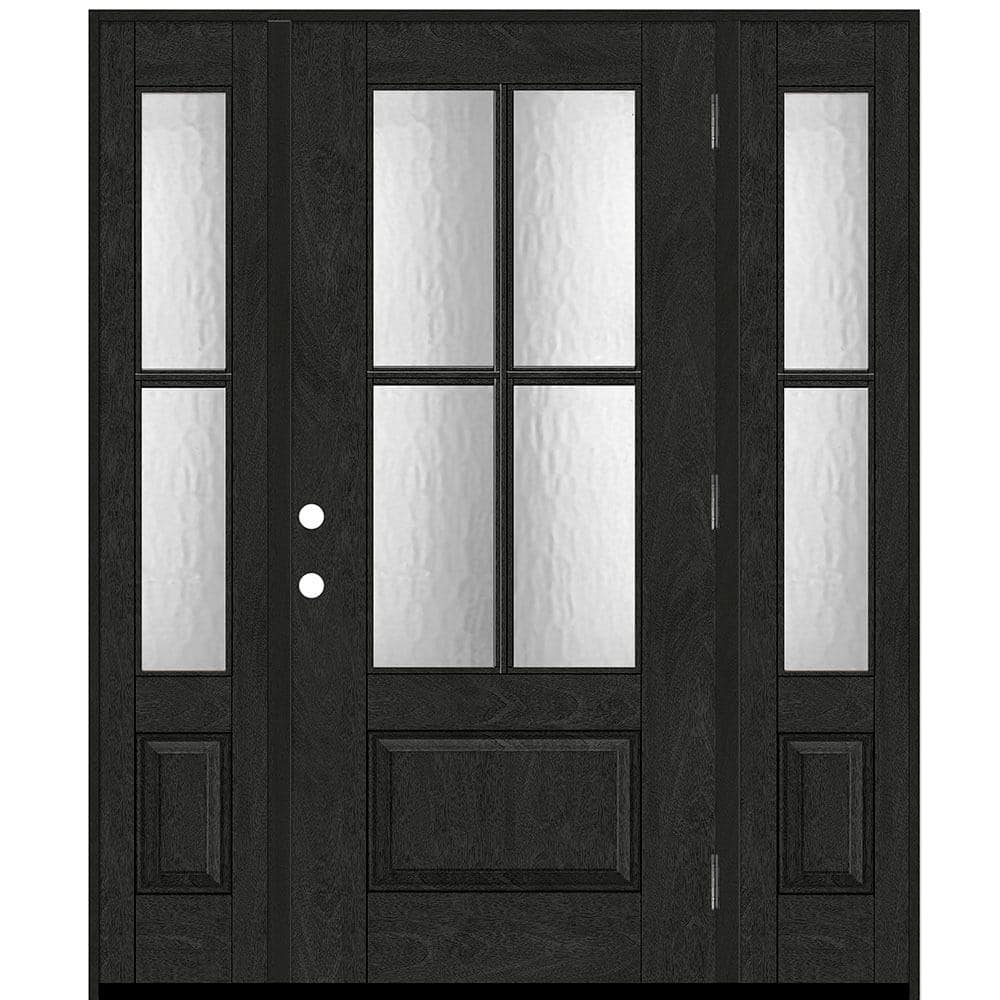洋楽 THE SELECTION OF DOORS (NOT FOR SALE) Steves & Sons Legacy 68 in. x 80 in. 1/4 Toplite Rain Glass