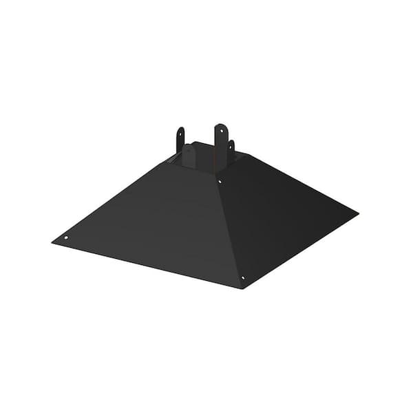 17" Metal Non-Electric Squirrel Baffle Outdoor Squirrel Guard for Wooden Pole to Deter Squirrels and Raccoons, 1-Pack