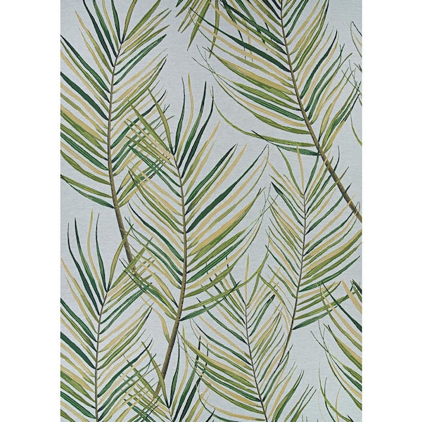 Couristan Dolce Bamboo Forest Frost 2 Ft X 4 Indoor Outdoor Area Rug 75080020023311t The Home Depot Couristan Dolce Bamboo Forest Frost 2, Outdoor Bamboo Rug 4 X 6