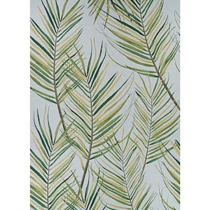 Dolce Bamboo Forest Frost 4 ft. x 6 ft. Indoor/Outdoor Area Rug