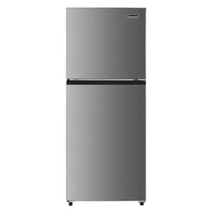 10.1 cu. ft. Top Freezer Refrigerator in Platinum Steel