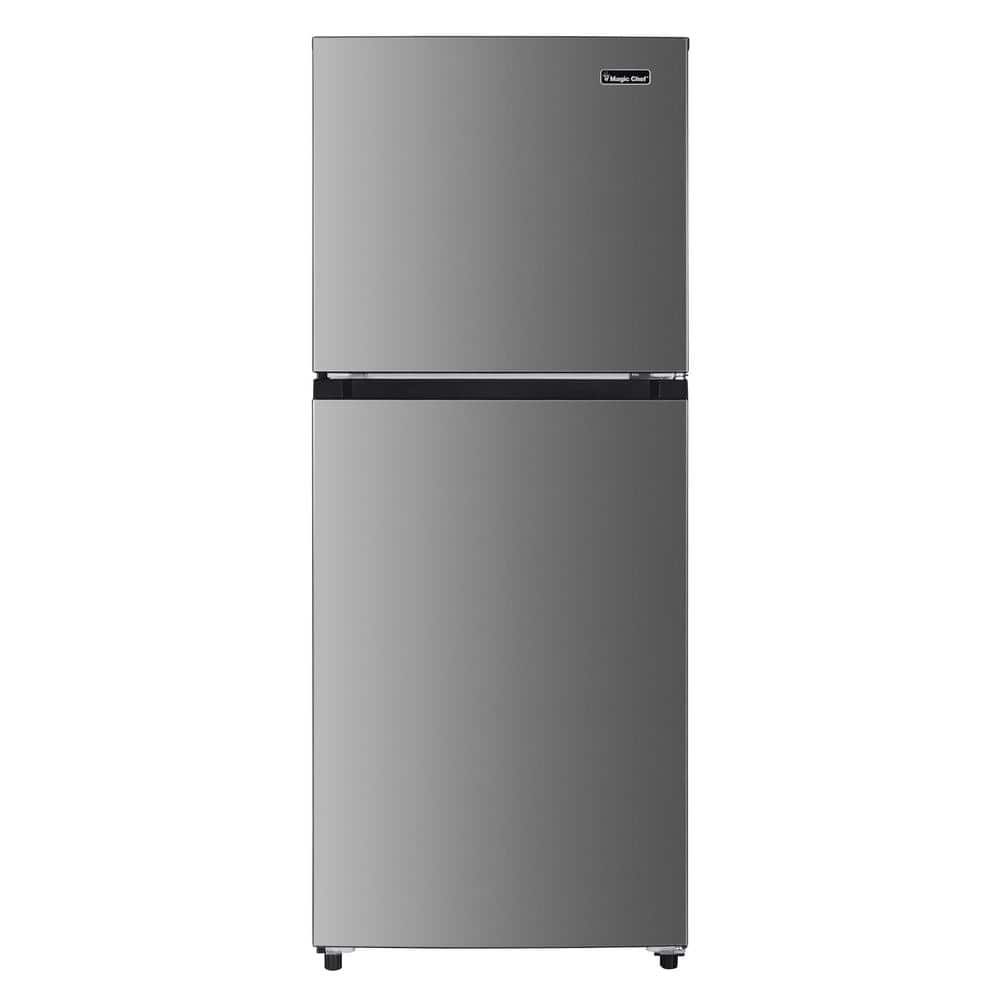 10.1 cu. ft. Top Freezer Refrigerator in Platinum Steel