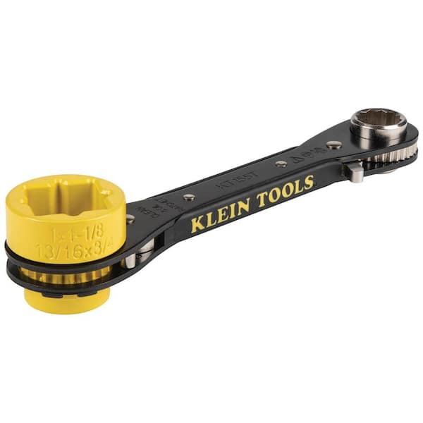 Klein Tools 5-in-1 Ratcheting Lineman's Wrench