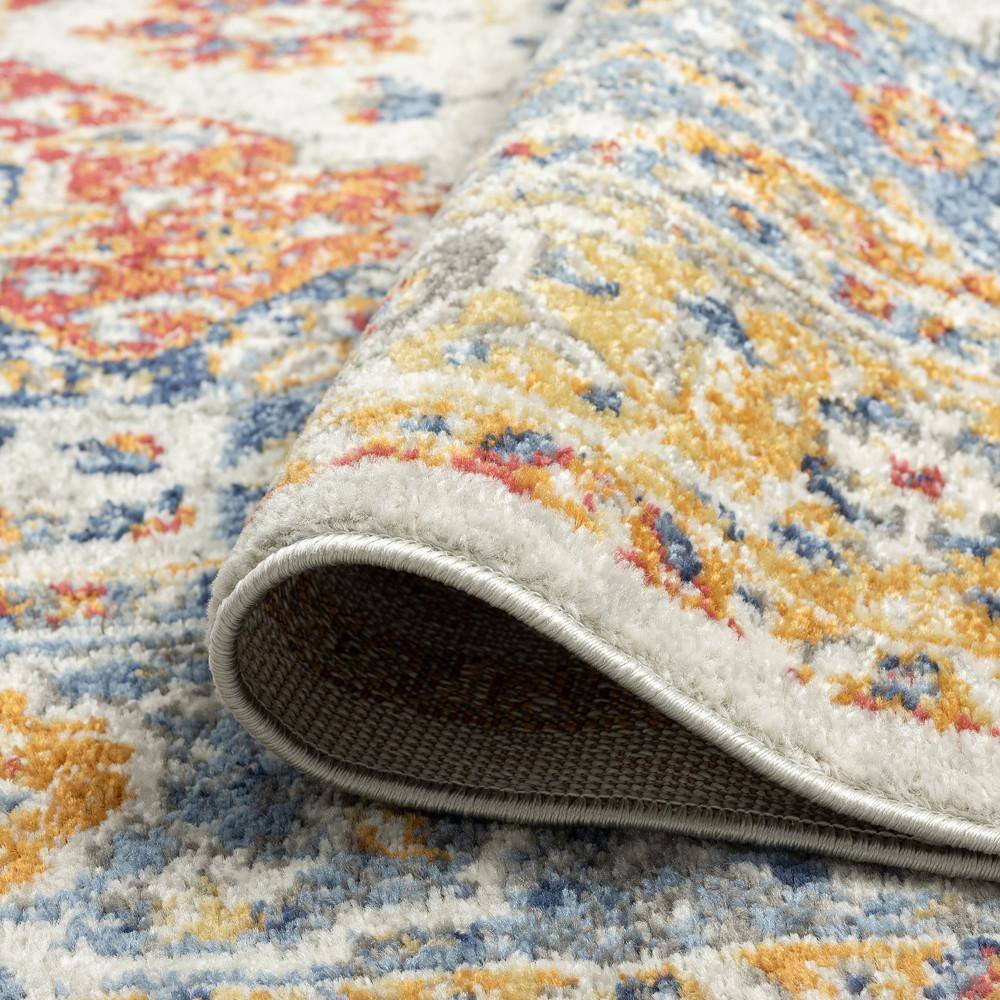 Chelsea Cream 9' x 12' Synthetic Oriental Area Rug