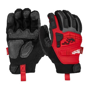 Makita Unisex Impact-rated T 04276 Advanced ANSI 2 Impact Rated Demolition  Gloves Medium, Teal/Black, Medium US