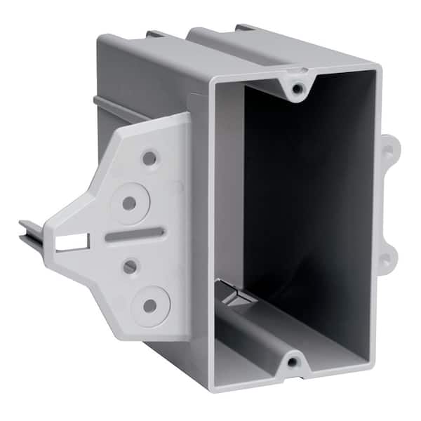 Legrand Pass & Seymour Slater New Work Plastic 1-Gang EZ-Grip Switch and Outlet Box