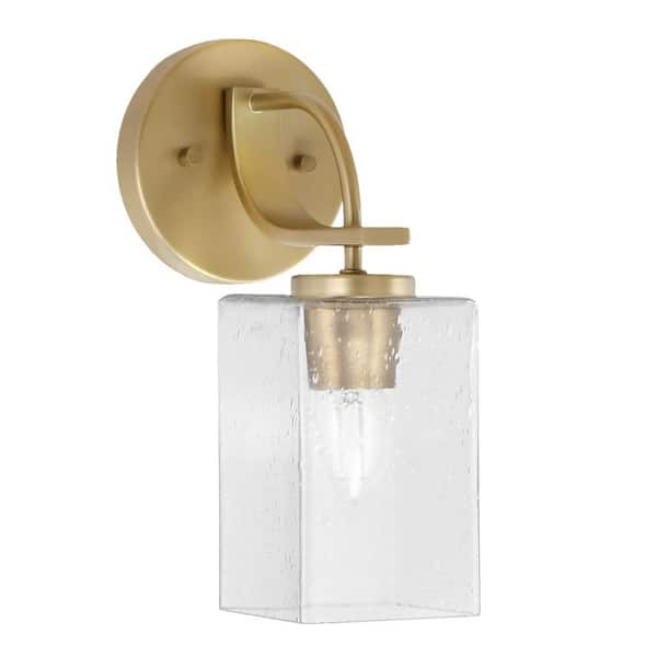 Unbranded Olympia 1-Light New Age Brass Wall Sconce