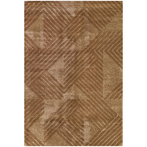 Deane Brown 5 ft. x 7 ft. Striped Area Rug