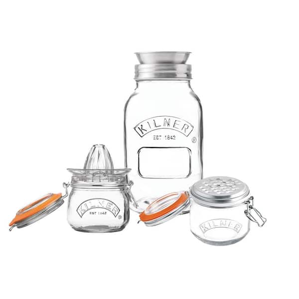 KILNER Spiralizer, Juicer & Grater Bundle