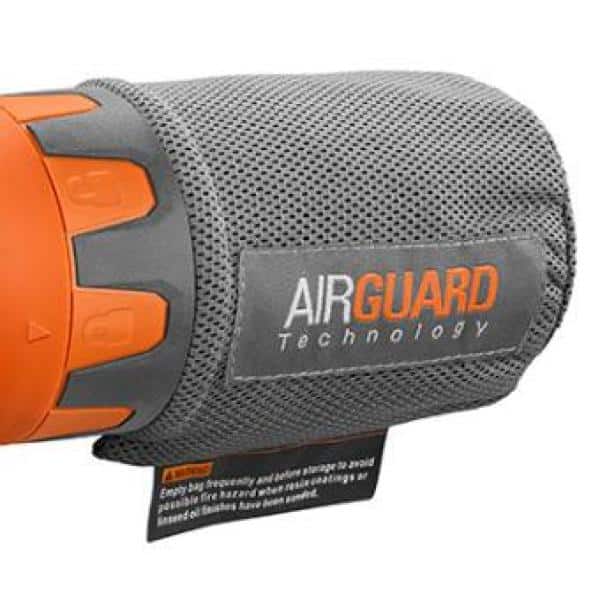 RIDGID - 2.4 Amp Corded 1/4 Sheet Sander with AIRGUARD Technology