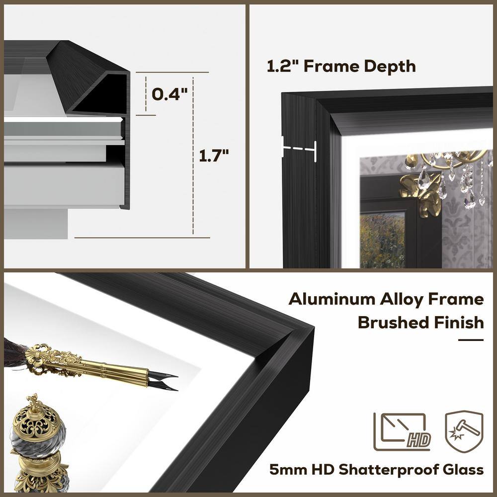 Modern Rectangular Frameless LED Bathroom Vanity Mirror