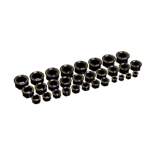 GEARWRENCH Bolt Biter SAE/Metric Wrench Insert Set (30-Piece)