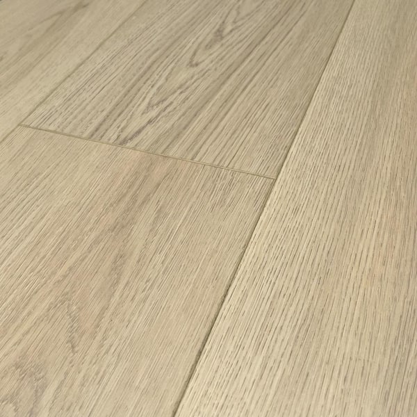 Dekorman Mansion Aspen Oak EIR 12 mm T x 9.3 in. W Uniclic HDF AC5 Waterproof Laminate Wood Flooring (23.31 sq. ft. /case)