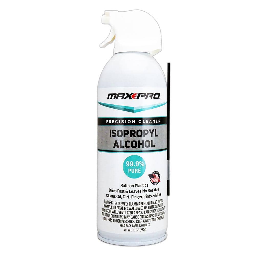 Max Pro 10 oz. Isopropyl Alcohol Precision All-Purpose Cleaner ISO-3467 -  The Home Depot