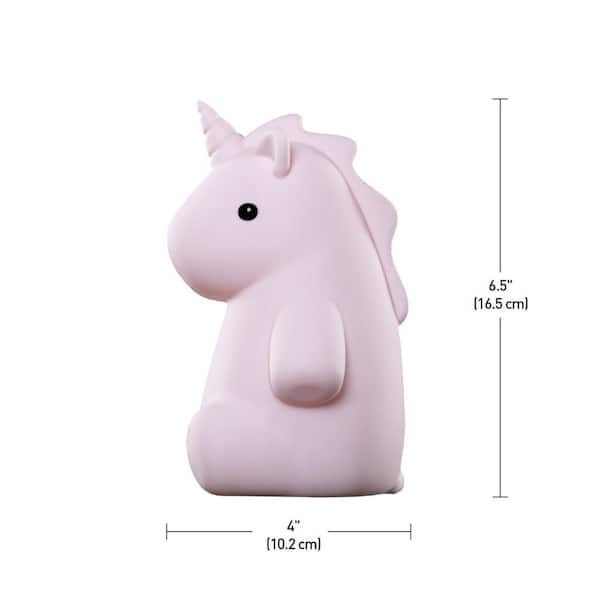 unicorn night light home depot